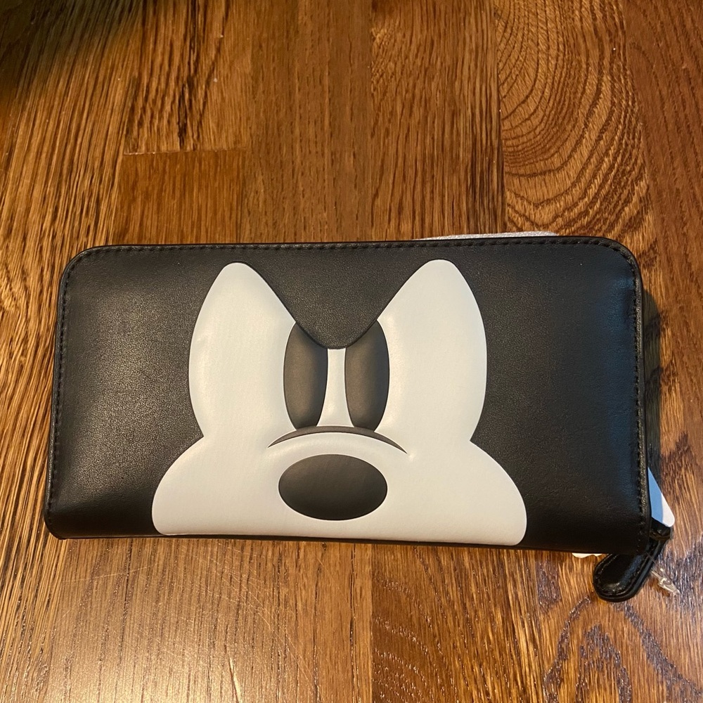 Coach & Disney Mickey Mouse Anger Long Wallet